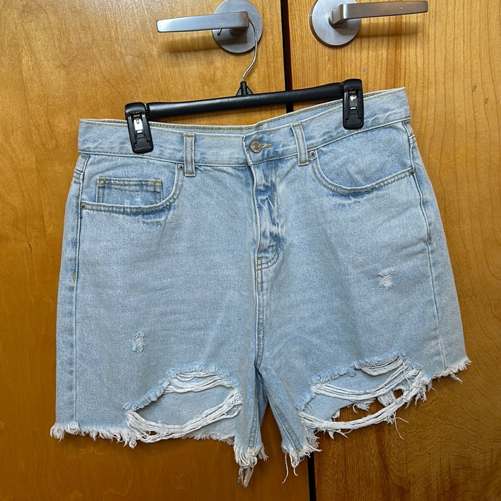 Forever 21 Distressed Denim Shorts